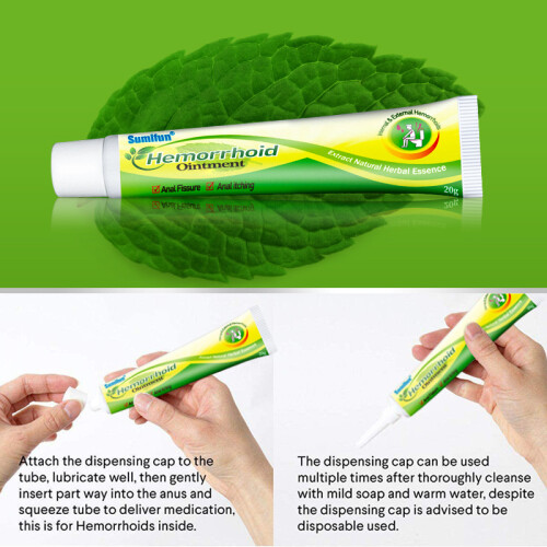 20g Hemorrhoid Ointment, Natural Herbal Relief 2