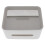 Tissue Box Cover Rectangular Plastic Remote Control Stationery Storage Napkin Box Holder for Office Living Room 2
