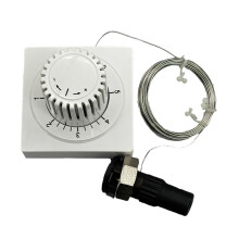 Lockable Thermostatic Radiators Valves Head with Offsets-5M