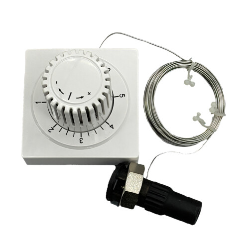 Lockable Thermostatic Radiators Valves Head with Offsets-5M