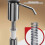 Double Soap Dispenser with Sponges And-silver drain basket 7