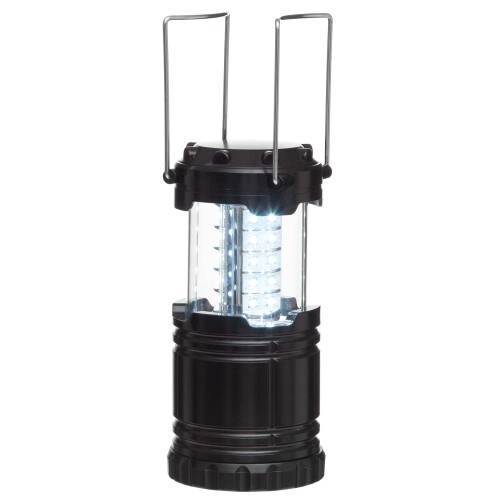 Linterna de camping, 30 LED, plegable, a pilas