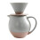 Premium Ceramic Coffee Filter Pot With Large-The grass is green 1