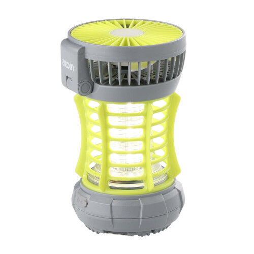 Linterna de camping con trampa para mosquitos y ventilador