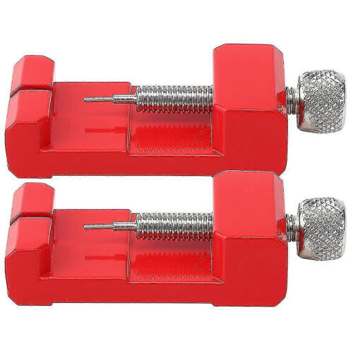 2pcs Watchband Remover Watch Strap Adjuster Removal Tool Adjustable Height Professionalred - DD 1