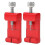 2pcs Watchband Remover Watch Strap Adjuster Removal Tool Adjustable Height Professionalred - DD 4