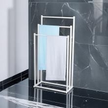 (white)3 Tier Free Standing Towel Rail Stand Towel rack