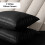 (Super King, Black) Stripe Duvet Cover Set & Pillowcase Pair 6