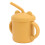 1 Pcs Silicone Sippy Cup Panda Pattern Baby Learning Training Cup Drop Resistant Silicone Sippy Cup with Handles Spout Lid 5