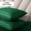 (Double, Emerald) Stripe Duvet Cover Set & Pillowcase Pair 5