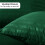 (Double, Emerald) Stripe Duvet Cover Set & Pillowcase Pair 6