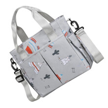 Diaper Bag Organizer For Moms On The Go, Large Capacity Nursery Tote With MultiPartition Storage For Diapers And Wipes
