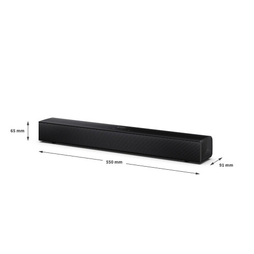 Sharp Compact 2.0 Soundbar HT-SB121 Equaliser and Bluetooth 5.3 with Remote 1