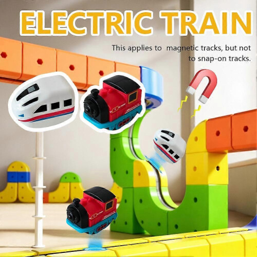 Magnetic Electric Train Expansion Rechargeable Type C for Flexible Tracks 1