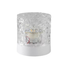 Bedroom projector light with wave projection and 3D water ripple effect, suitable for bedrooms, living rooms, and bathrooms.