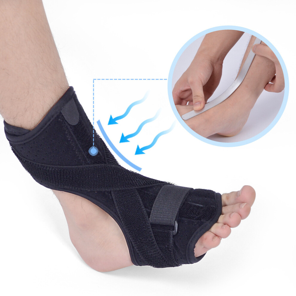 Orthotic Night Splint for Foot Pain Relief - Plantar Fasciitis Support for Men in Europe