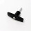 Clockwise Pop Up T Handle Lock Black with Weatherproof Gasket Nonthreaded for RV Toolbox 4