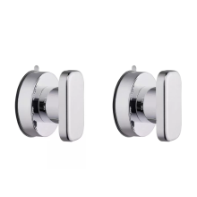 Verwijderbare glazen deurgrepen met sterke zuignappen, geschikt voor badkamer, douche, raam, toilet en buitengebruik.
