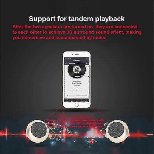 Ασύρματο ηχείο Bluetooth, φορητό μικρό μεταλλικό υπογούφερ με ήχο, Noise 2025 1