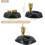 LED spotlights with remote control, battery powered, wall light with timer, 3CTT dimmable artistic light, 2-pack. 5