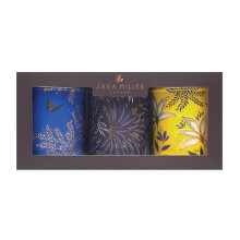 Sara Miller Anniversary Set of 3 Round Caddies