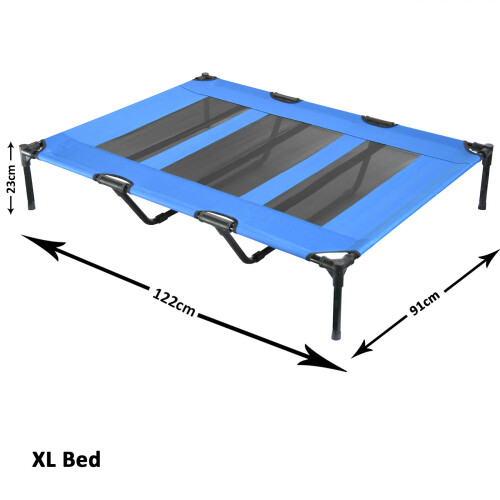 Actiaspet XL Elevated Dog Bed Mesh Raised Cot 1