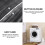 (Super King, Charcoal) Stripe Duvet Cover Set Bed Quilt & Pillowcase Pair 9