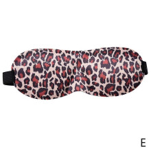 (Leopard print) Travel 3D Eye Mask Sleep Soft Padded Shade Cover Rest Relax Sleeping Blindfol