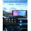 10.26" Touch Screen BT Car Wireless Apple CarPlay Android Auto Navi WIFI +CAM 4