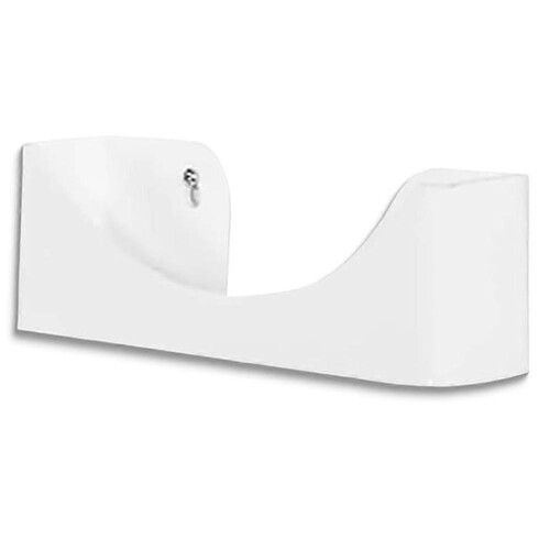 (White 1pcs) Elegant Premium Household Closet Hat Rack Hat Organizer for Baseball Caps Space Saving Plastic Versatile