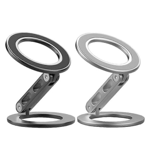 (Black) User-friendly Double Durable Tablet Quality Holder Phone High Ring Phone Grip Cell Removable Ipad Cell Magnetic 2