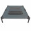 Actiaspet Large Grey Elevated Dog Bed Raised Cot 6
