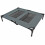 Actiaspet Large Grey Elevated Dog Bed Raised Cot 7