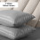 (Super King, Grey) Stripe Duvet Cover Set & Pillowcase Pair 6
