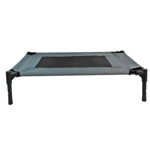 Actiaspet Elevated Dog Bed Grey Medium Raised Cot 2