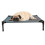 Actiaspet Elevated Dog Bed Grey Medium Raised Cot 1