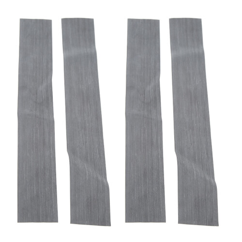 4pcs Bowstring Cat Whisker Silencers Rubber Red