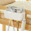 Bedside Hanging Storage Basket with Hooks Multi-function Organizer Caddy Remote Holder - DD 1