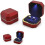 Luxury Ring Box, Square Velvet Wedding Ring Case with Led Light - Pjun 3