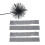 4pcs Bowstring Cat Whisker Silencers Rubber Red 13