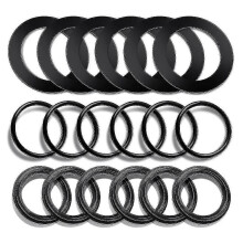 (18 packs) Pool Filter Accessory Rubber Pool Plunger Replacement Gasket For Intex 10747 -ys G