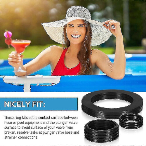 (12 packs)Pool Filter Accessory Rubber Pool Plunger Replacement Gasket For Intex 10747 -ys G 2