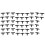 800Pcs(400 Pairs)Garden Irrigation Kit Adjustable Atomization Dripper Atomization Connection Tee Joint 3