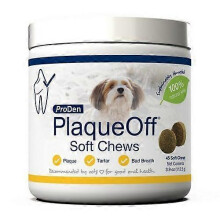 NaturVet Proden PlaqueOff Small & Medium Breed Dog Soft Chews, 1 Each / 45 Count