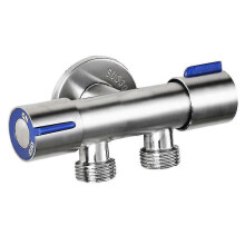 Bathroom Washing Machine Faucet Double Handle Stainless Steel Cold Water Faucet - Ri