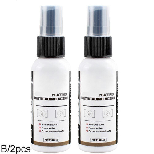 (2Pcs) Car Rust Removal Spray MultiPurpose Rust Remover Inhibitor Derusting Spray