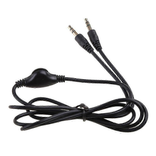 audio extension cable for headphones with volume control