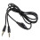 audio extension cable for headphones with volume control 2