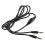 audio extension cable for headphones with volume control 4