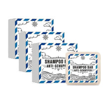 (3pcs)1-3X Solid Anti Dandruff Shampoo - Solid Shampoo Men & Women - 3-in-1 Shower Soap Men for Hair, Face, Body - Vegan